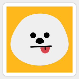 Puppy Face Sticker